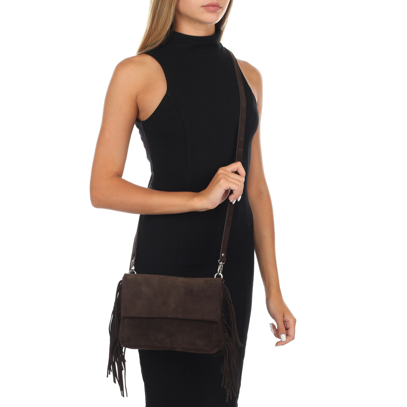 Велюровая сумочка Chatte 