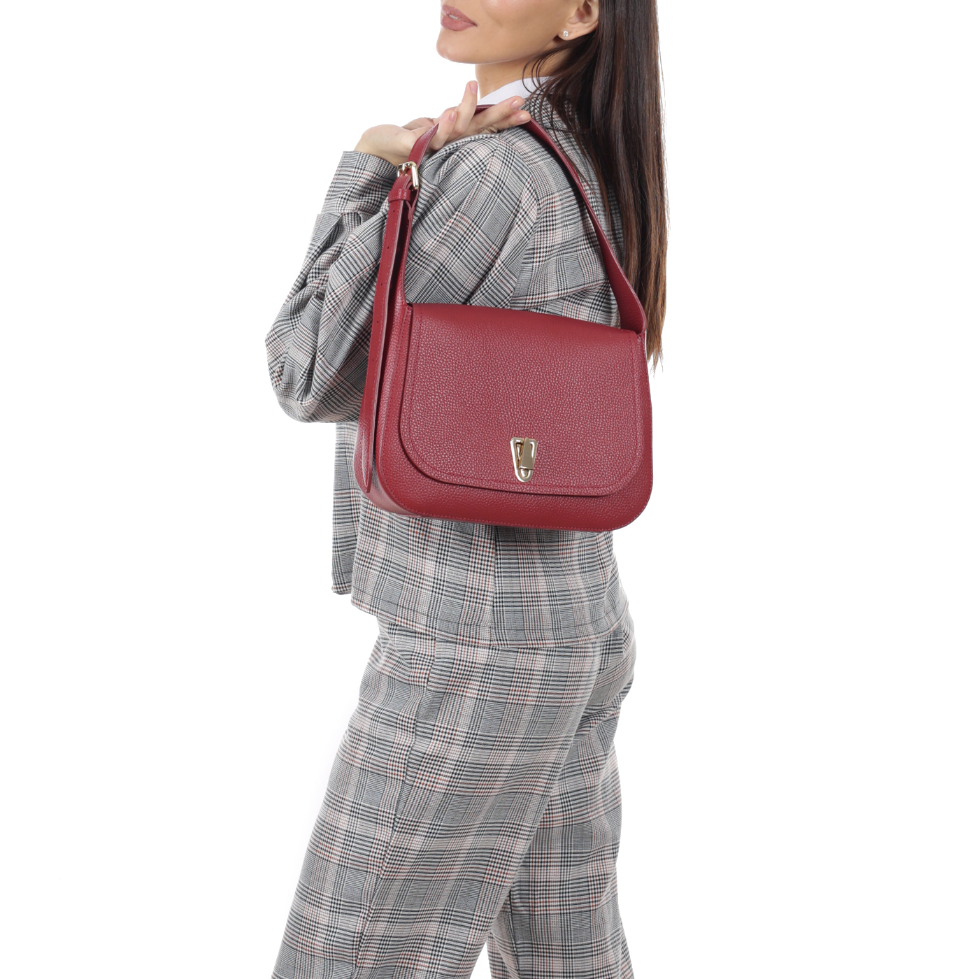 Кожаная сумка Aurelli Soft