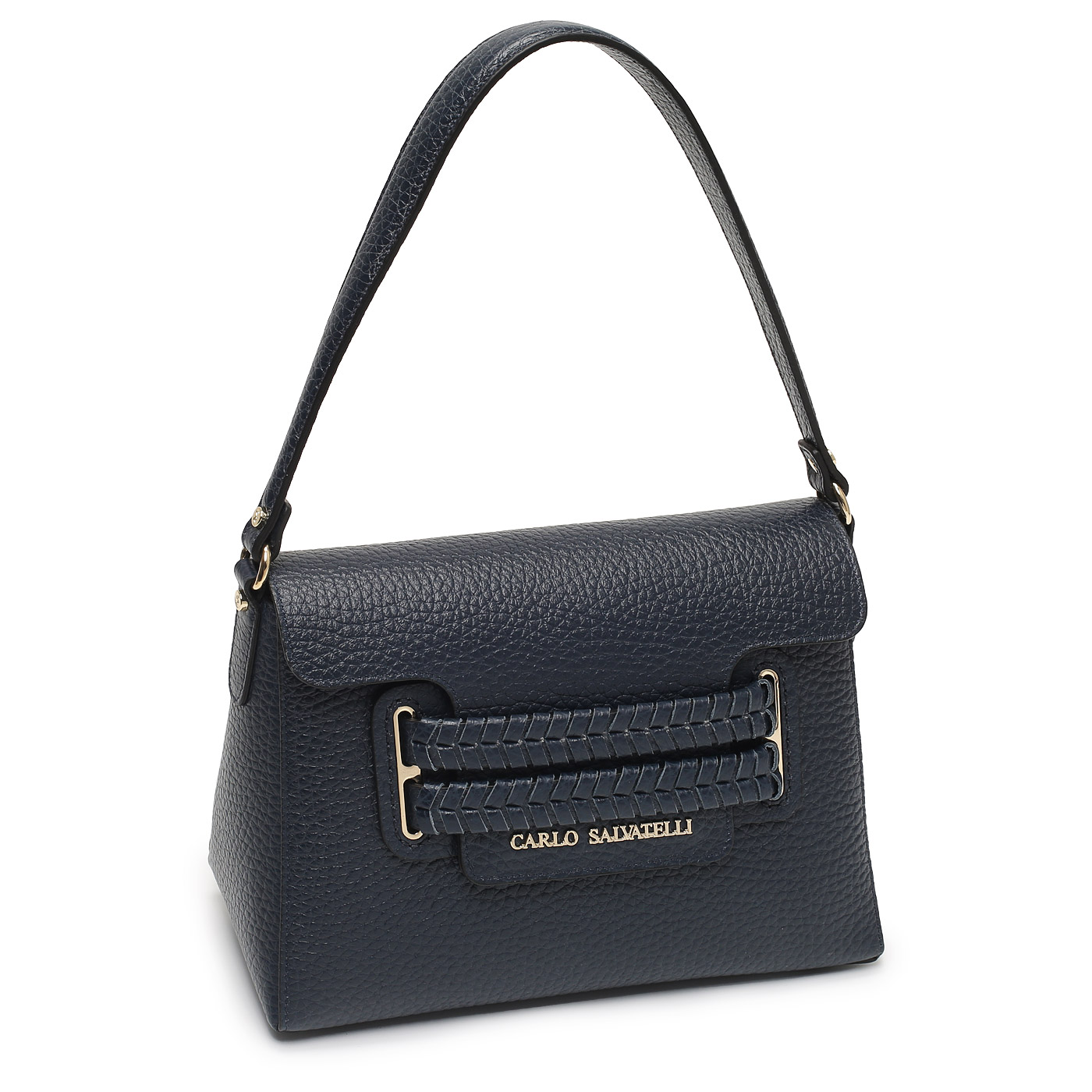 Кожаная сумка Carlo Salvatelli Charlotte cervino