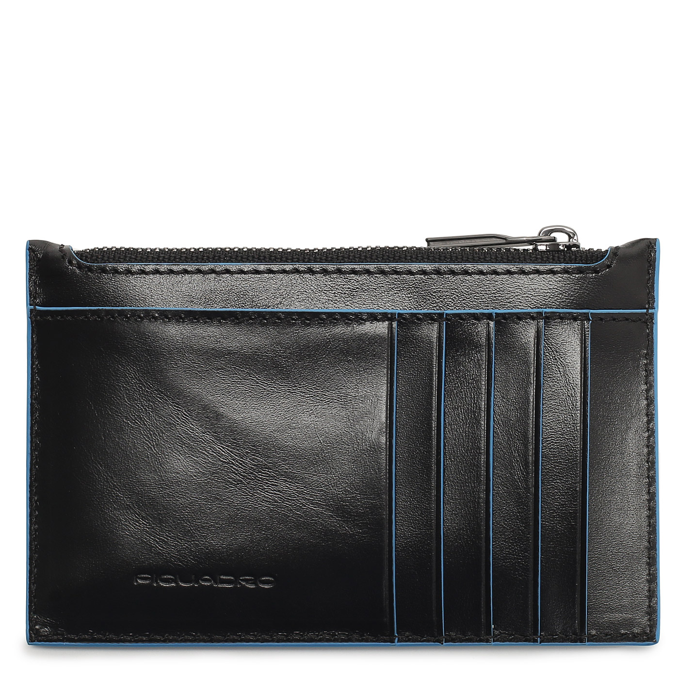 Кожаная визитница Piquadro Blue square