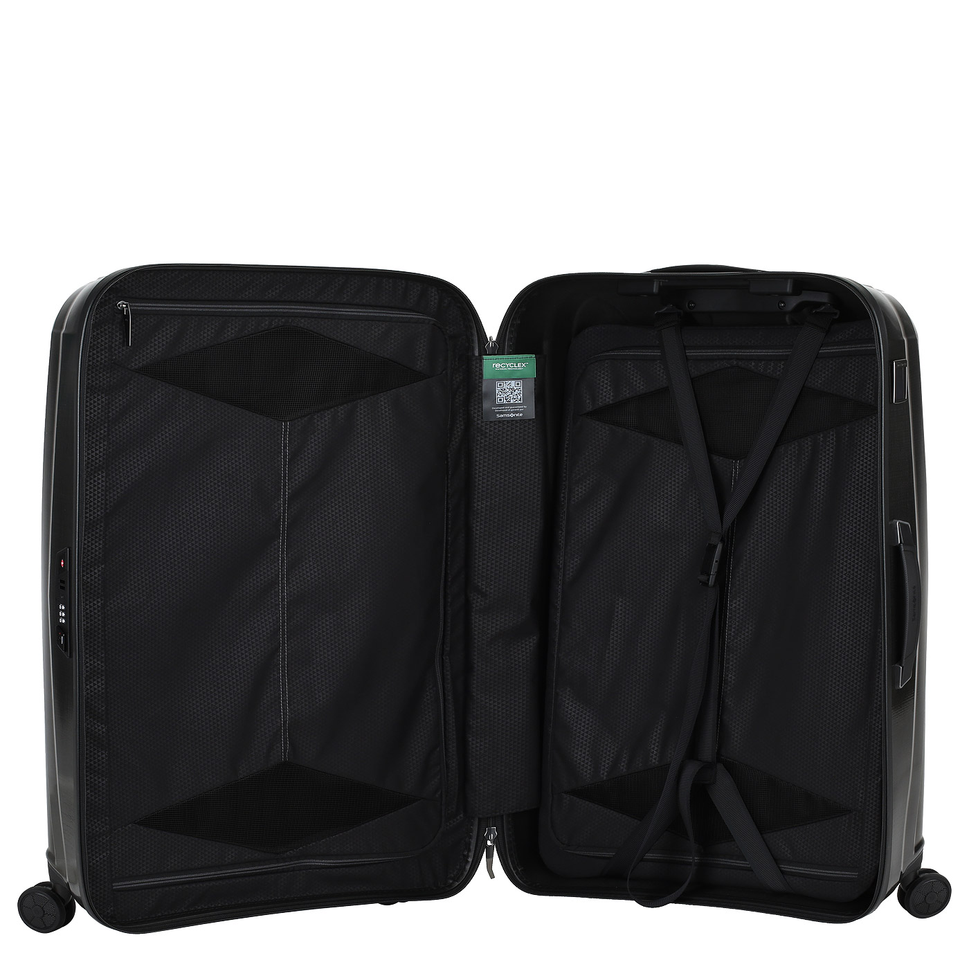 Чемодан большой L из материала Curv Samsonite Major-Lite