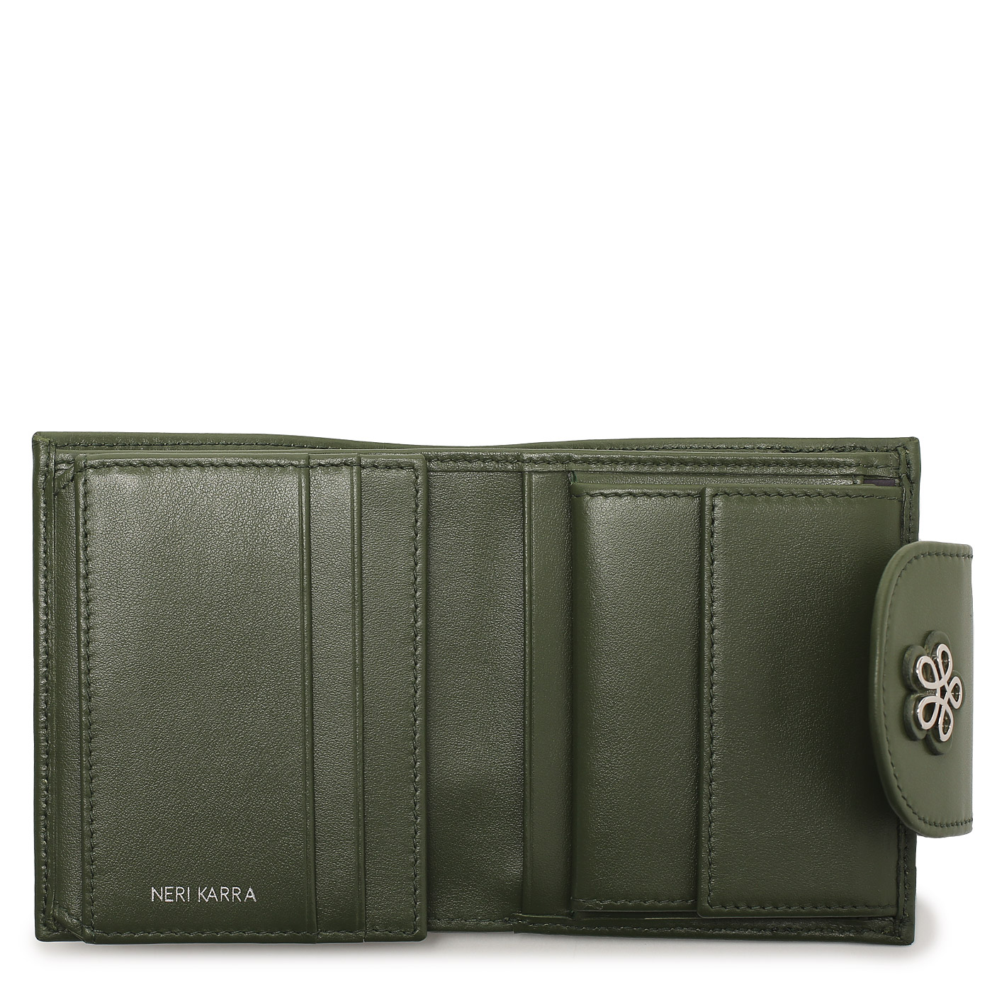 Кошелек складной на кнопке Neri Karra 