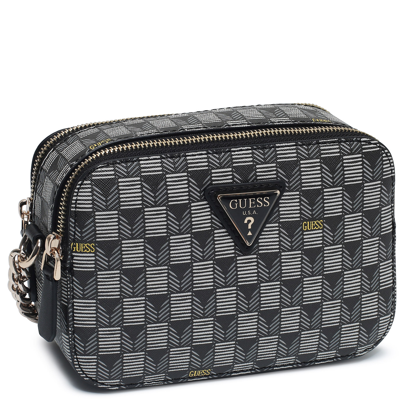 Сумка через плечо с цепочкой Guess G Wave Zip