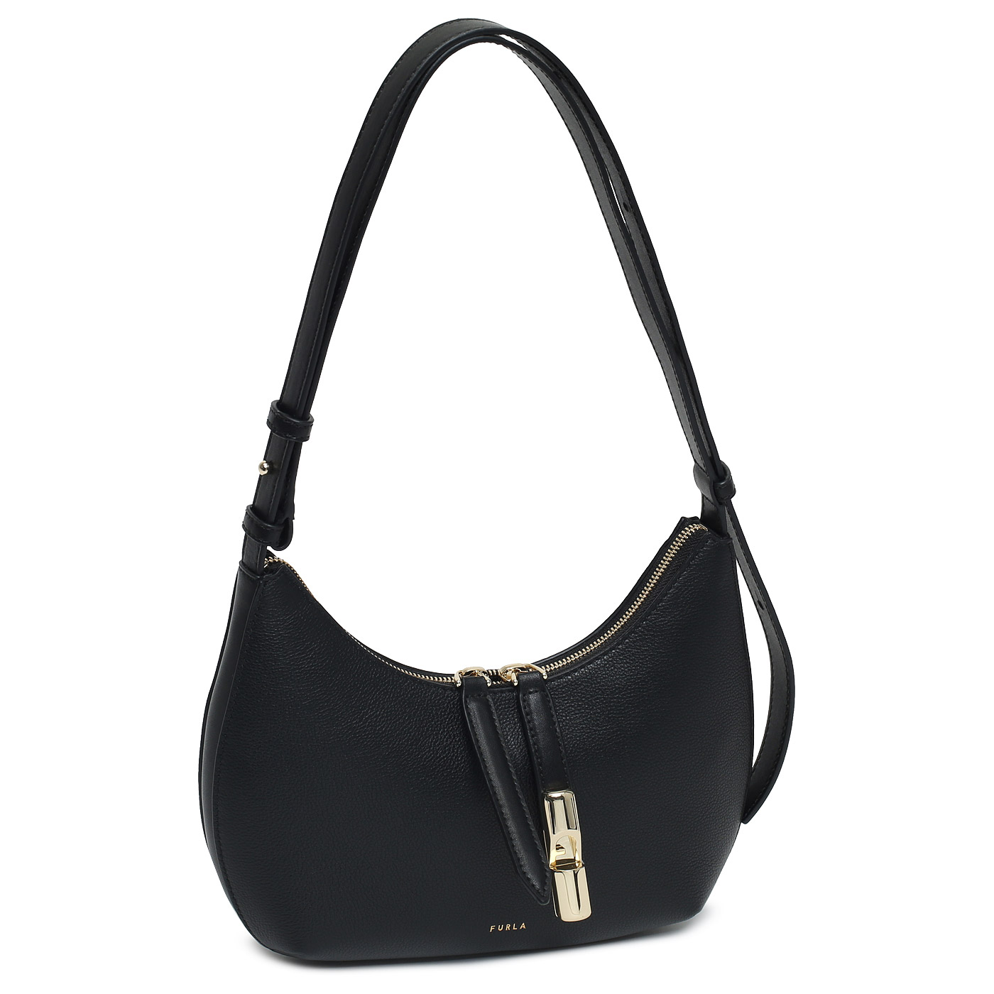 Кожаная сумка Furla Goccia