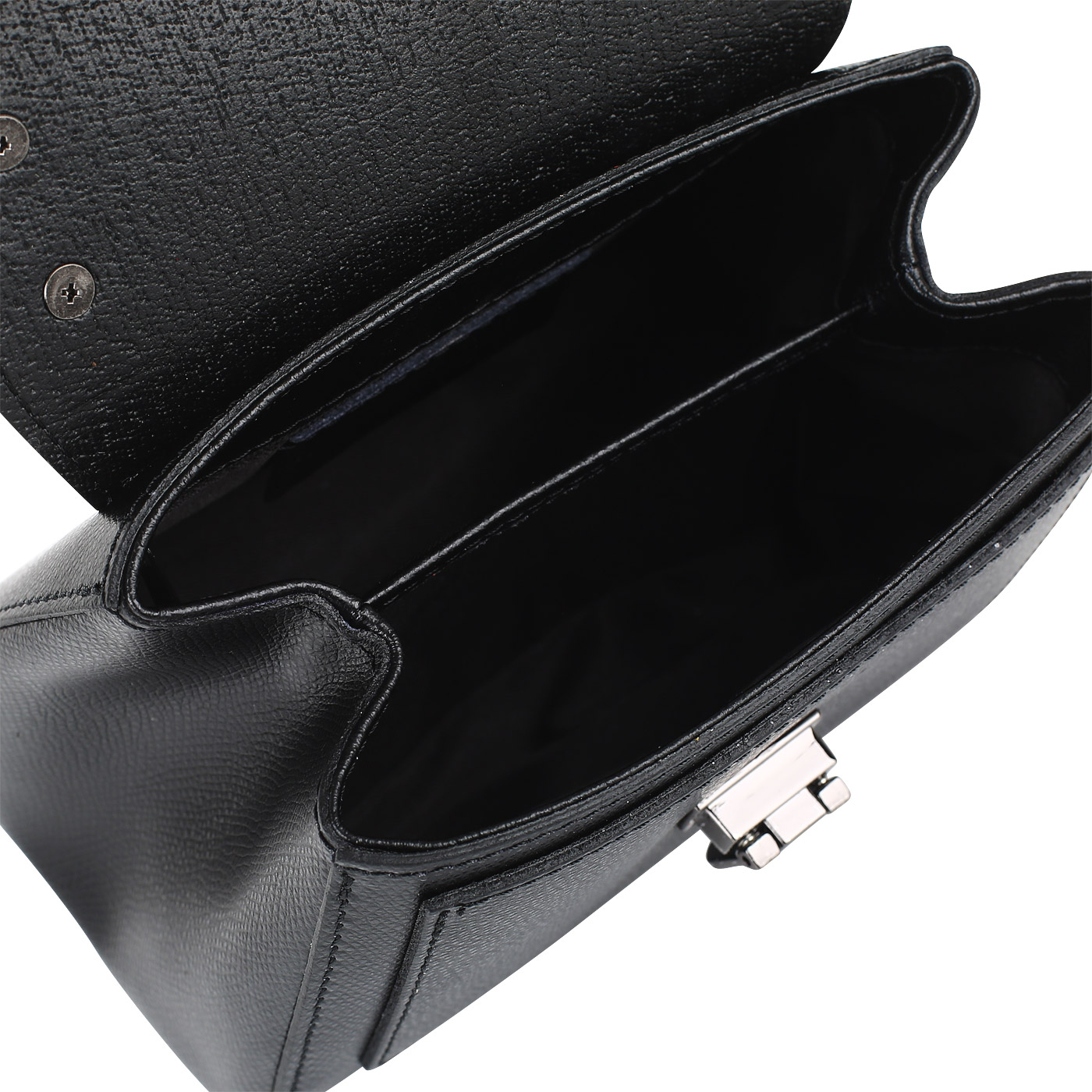 Тисненая кожаная сумочка Piumelli Mini P