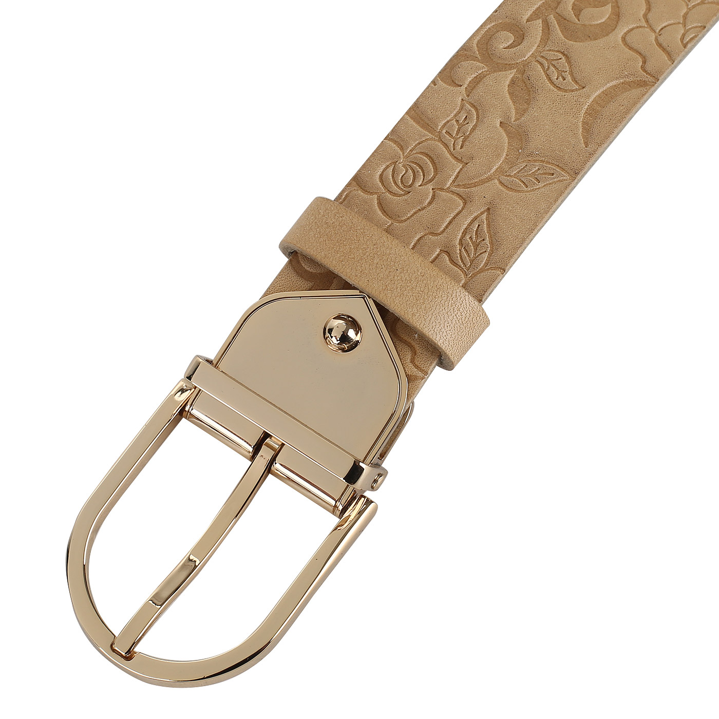 Ремень с тиснением Chatte 