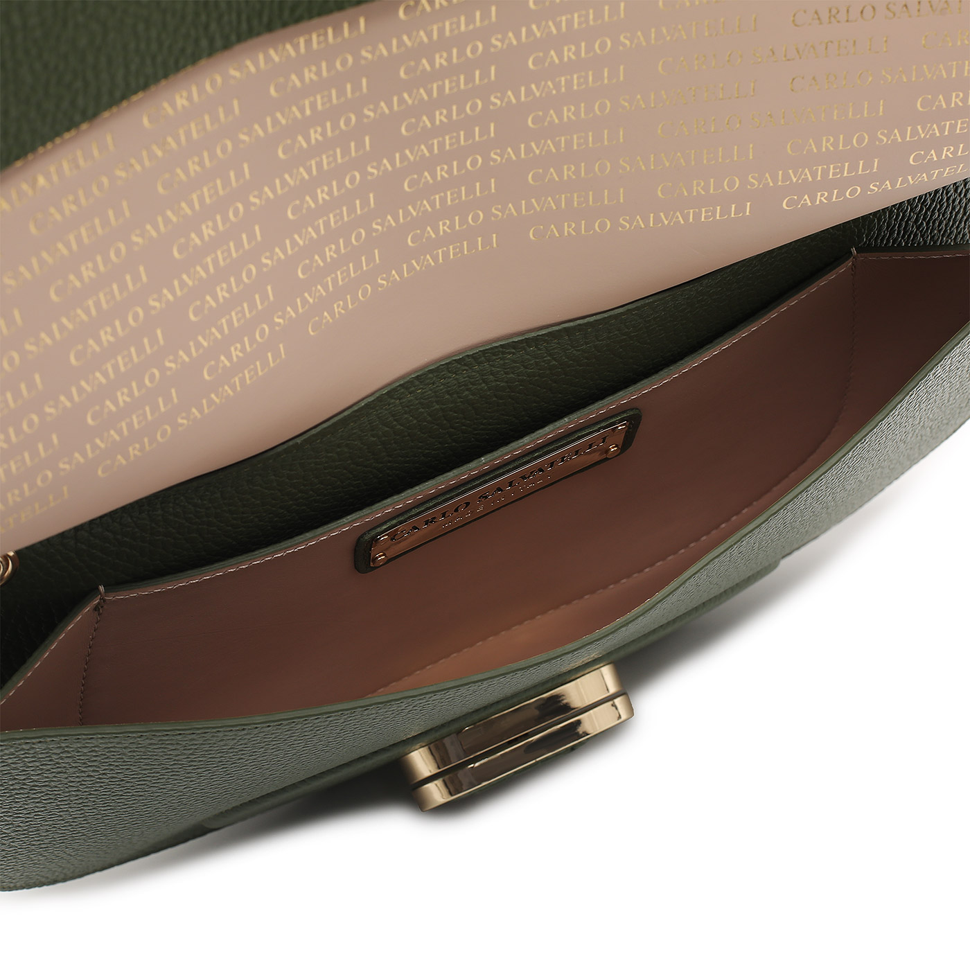 Кожаная сумка Carlo Salvatelli Madeleine gemma