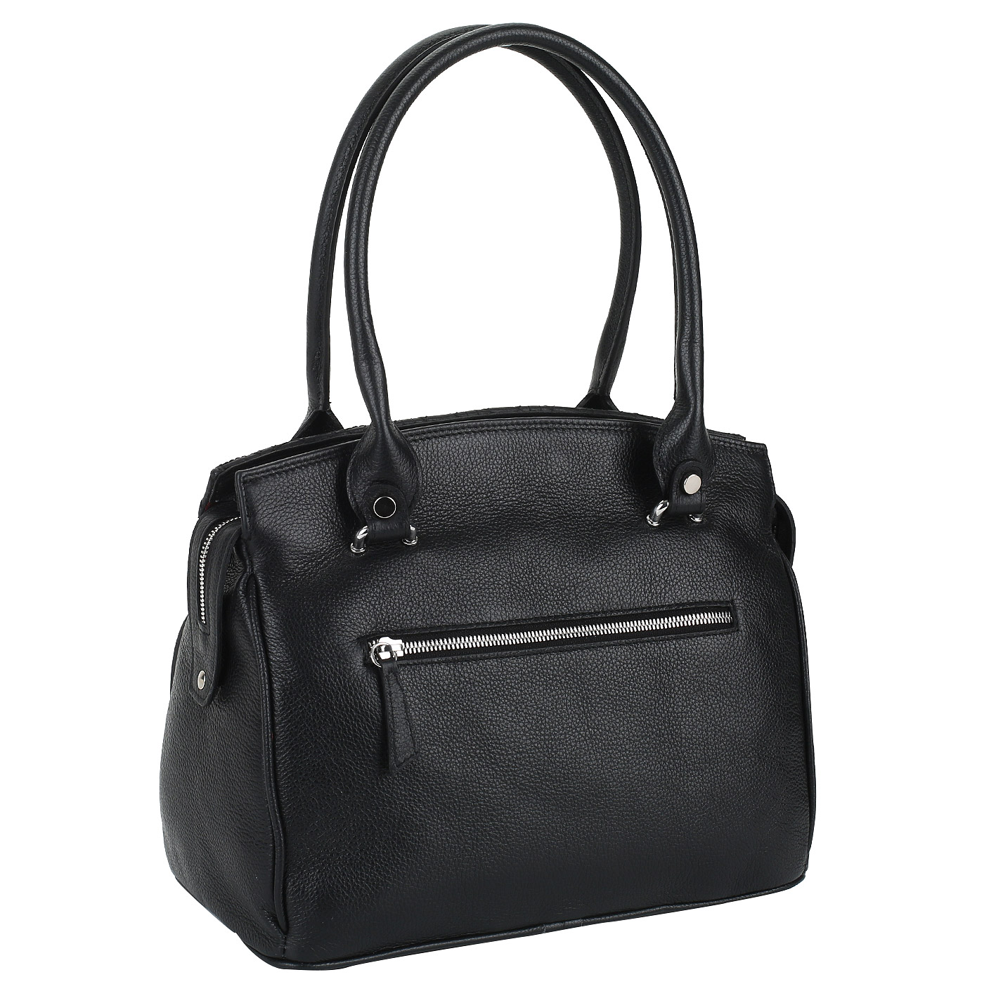 Кожаная сумка с длинными ручками Marina Creazioni 