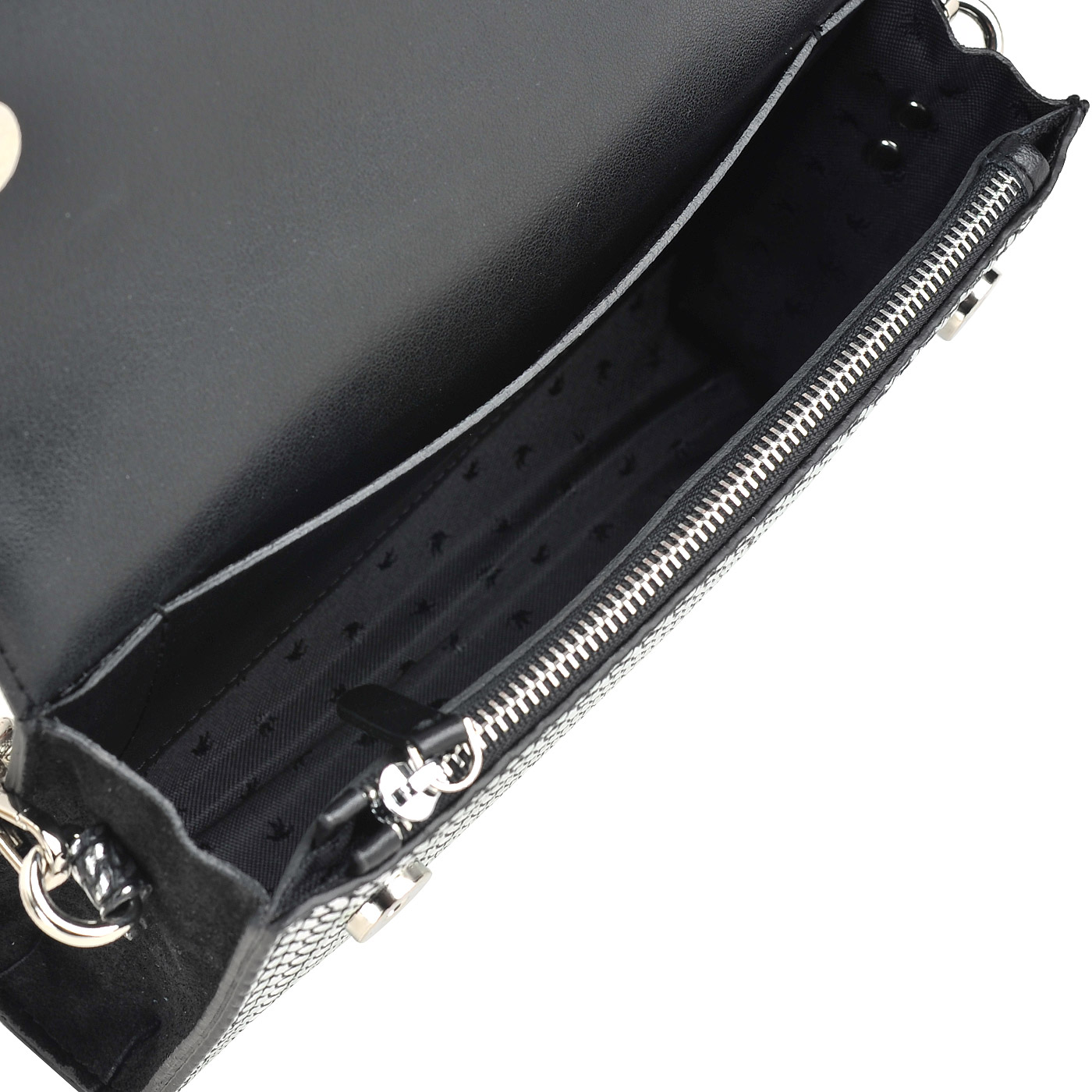 Женская кожаная сумка с тиснением Aurelli Mini bag