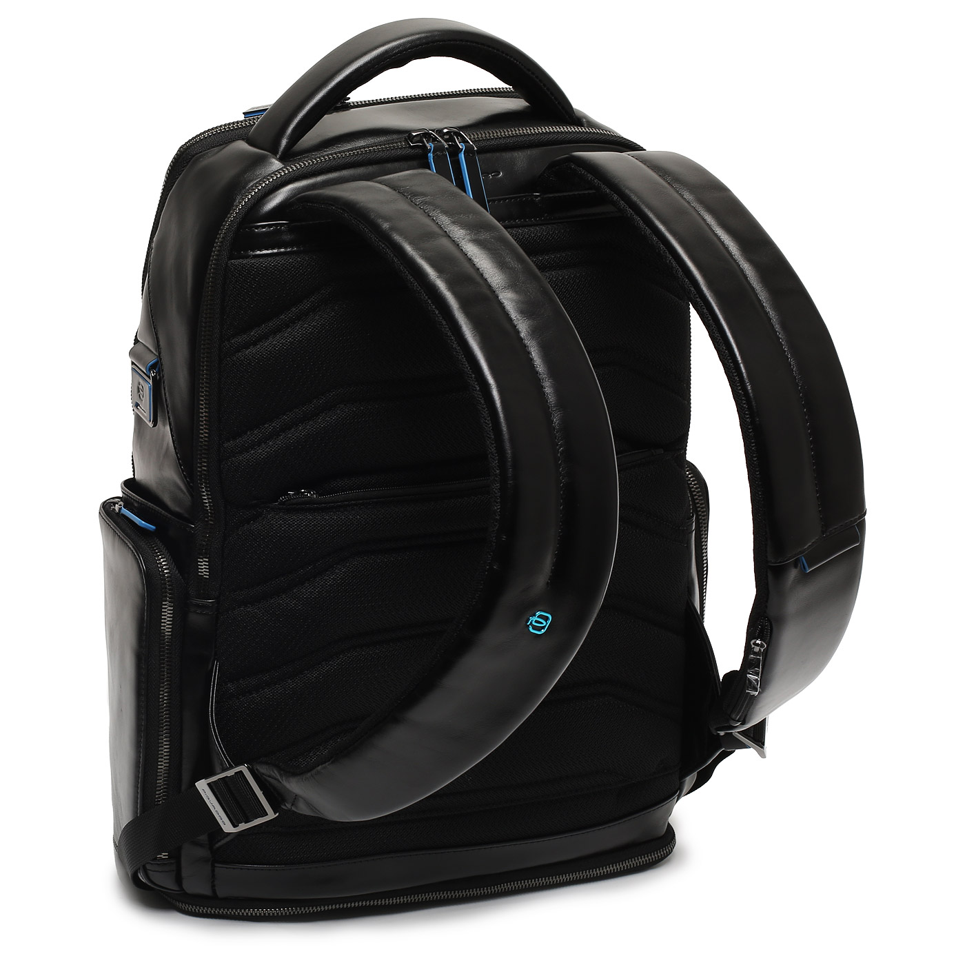 Кожаный рюкзак Piquadro Blue square