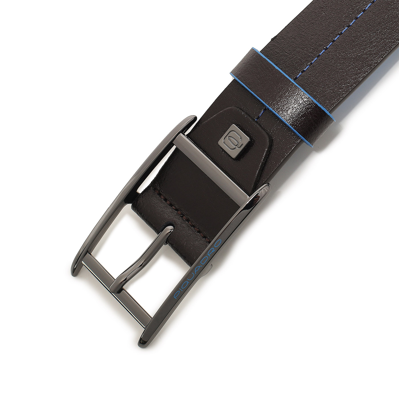 Ремень из натуральной кожи Piquadro Blue square