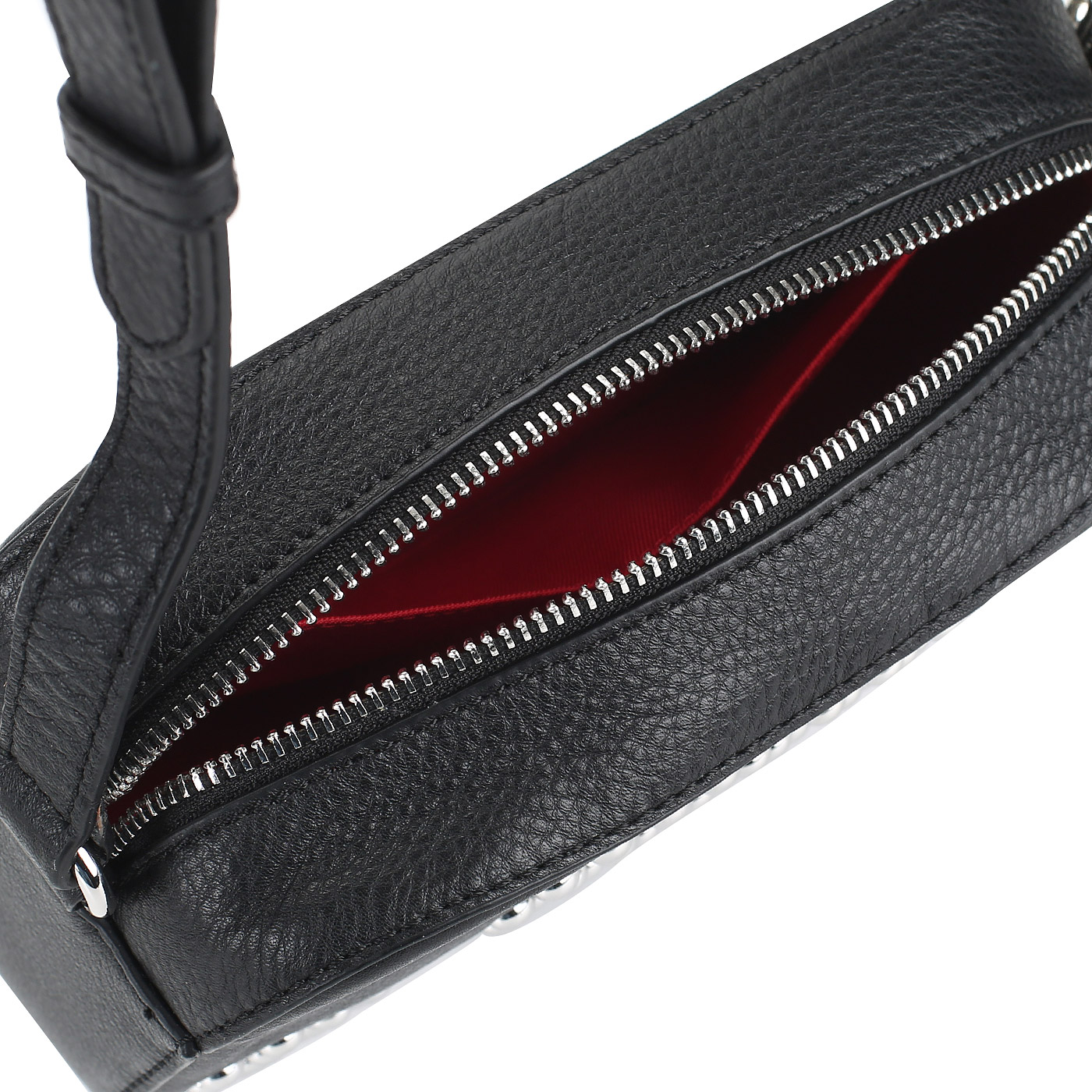 Сумочка через плечо Love Moschino Leather studs