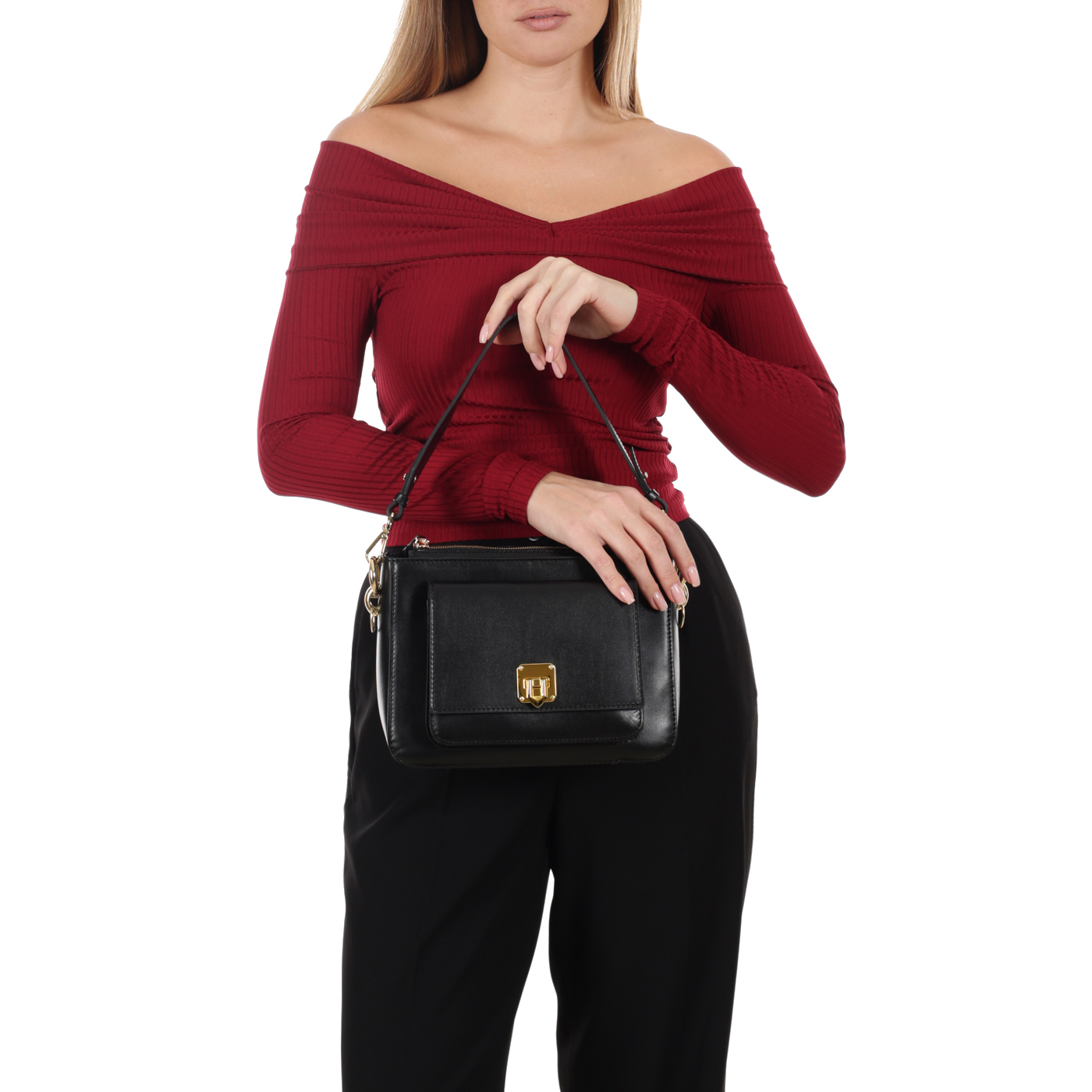 Кожаная сумка Chatte Marseille