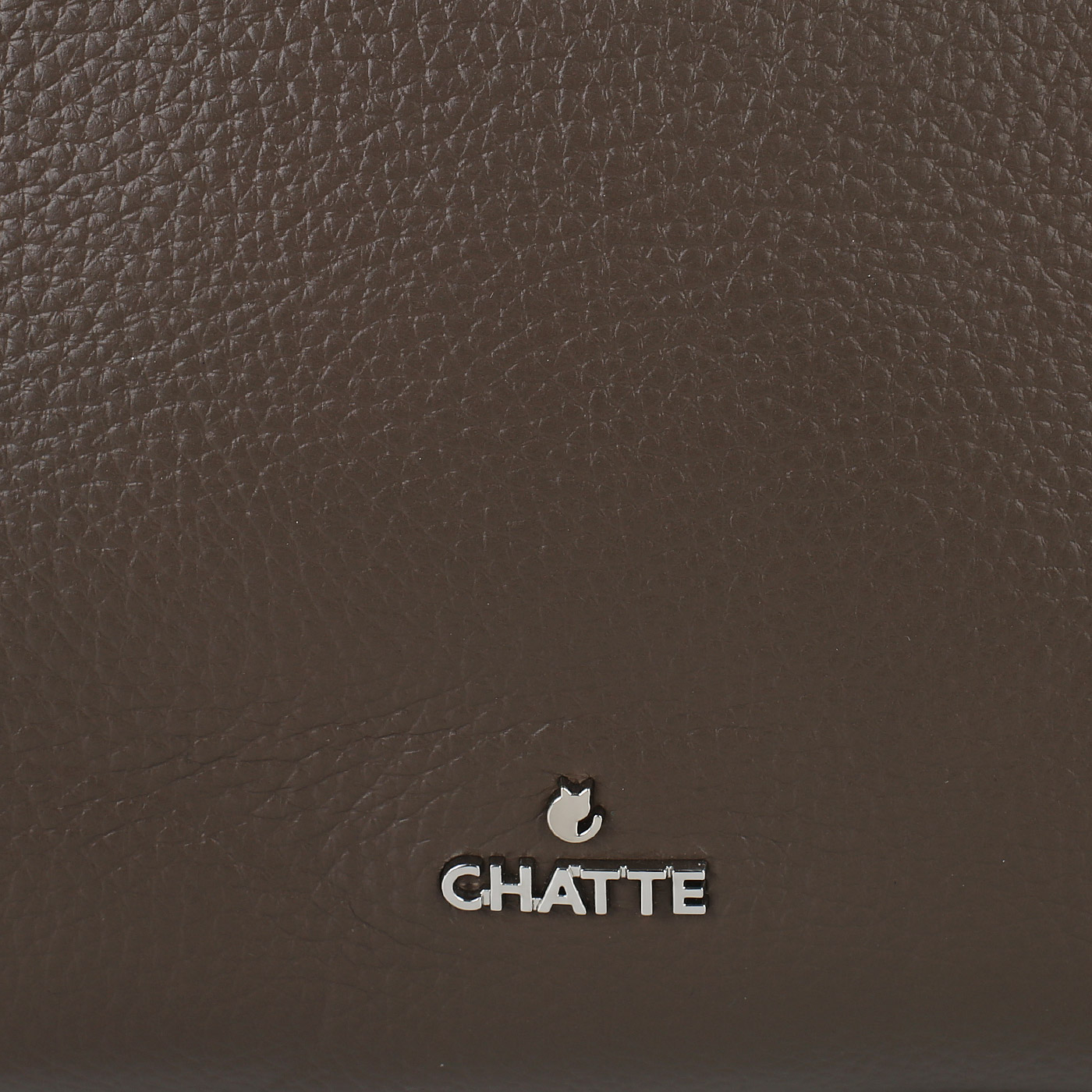 Серо-коричневая сумка Chatte 
