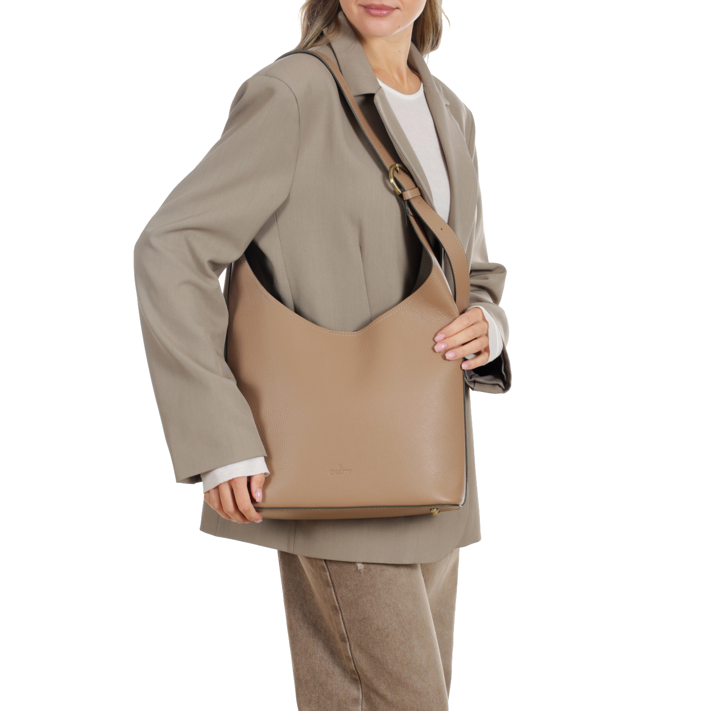 Кожаная сумка Chatte Marseille