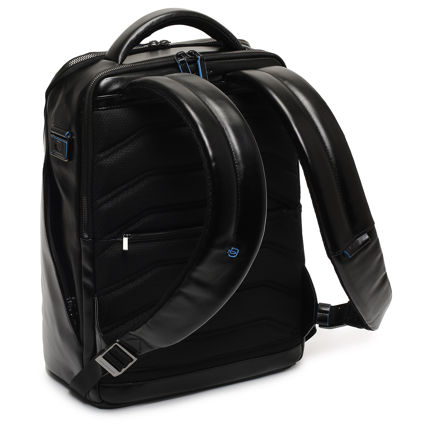 Кожаный рюкзак Piquadro Blue square