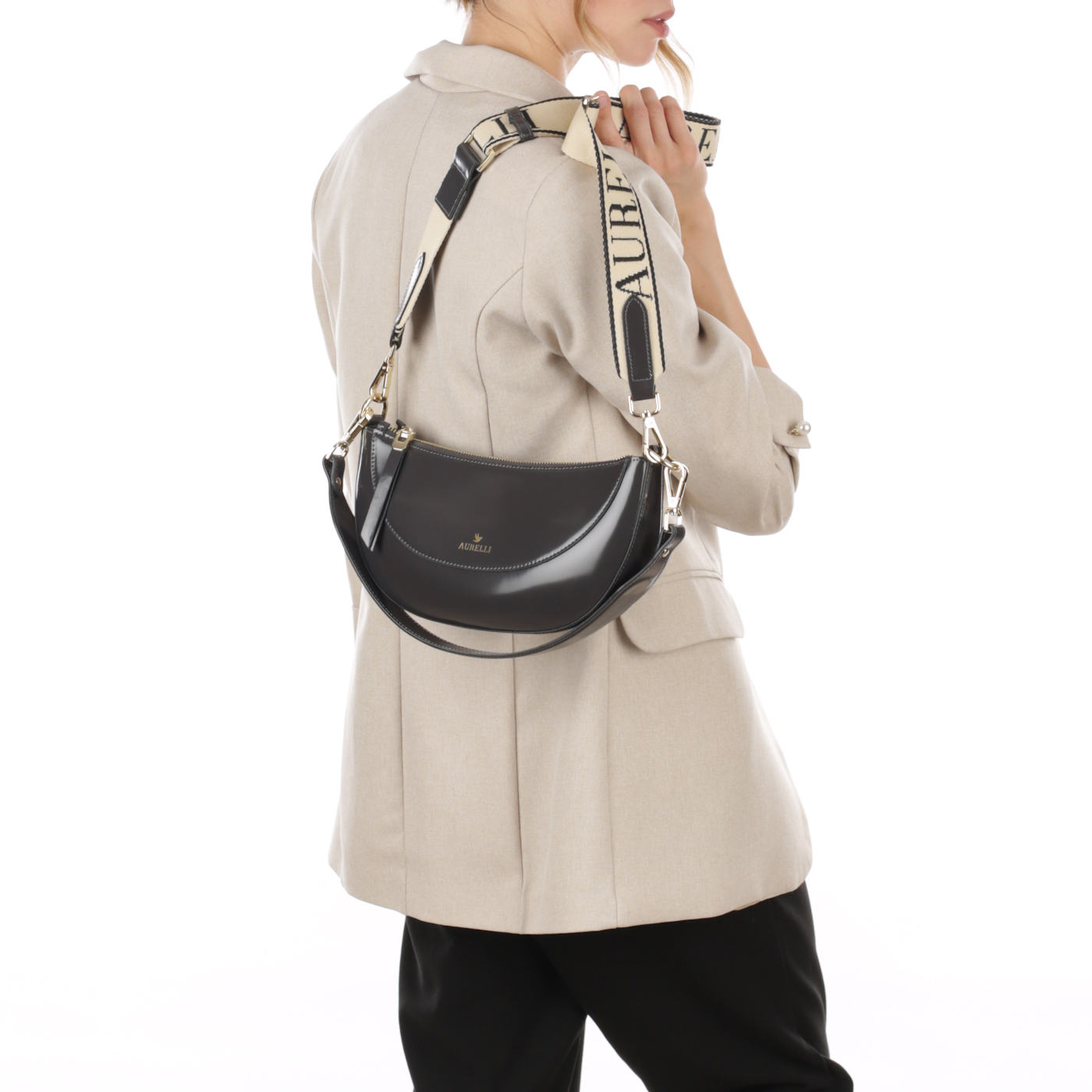 Кожаная сумка Aurelli Bella