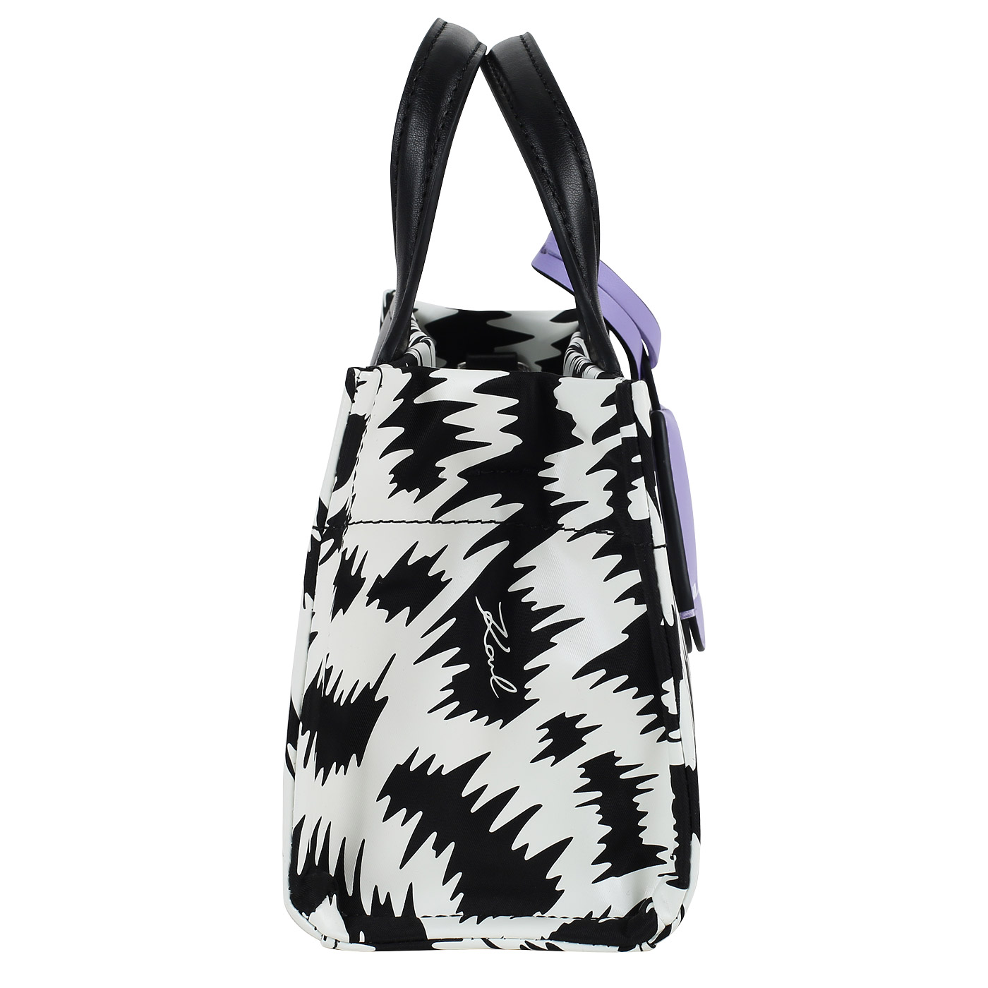 Сумка с двумя ручками Karl Lagerfeld Zebra
