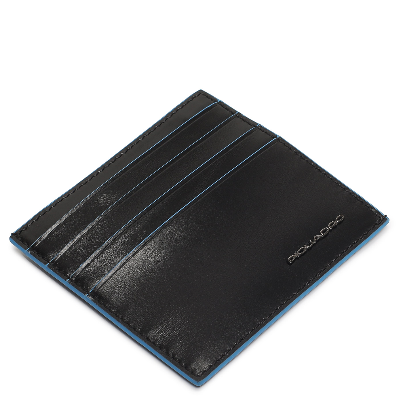 Кожаная визитница Piquadro Blue square