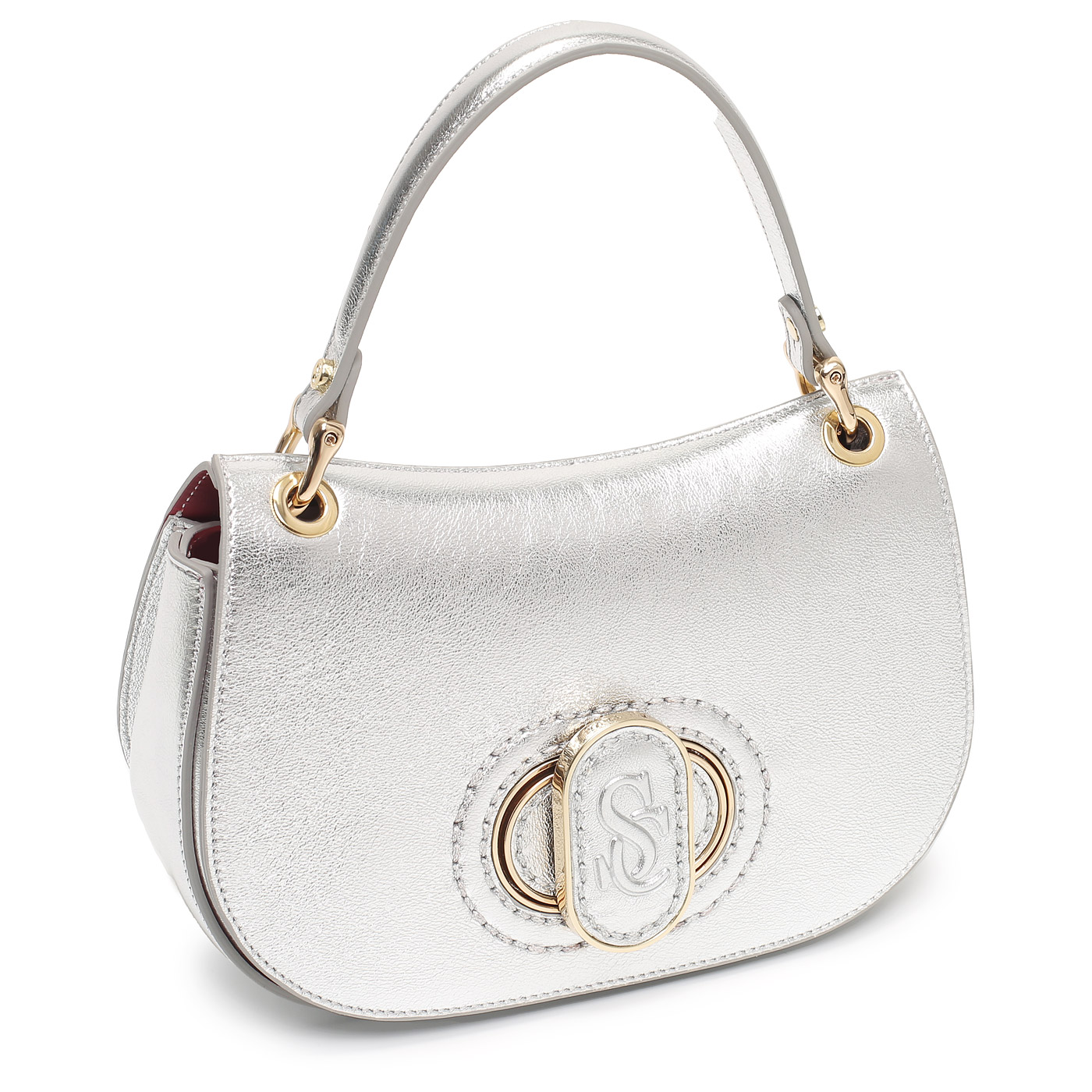 Кожаная сумка Carlo Salvatelli Madeleine ducati