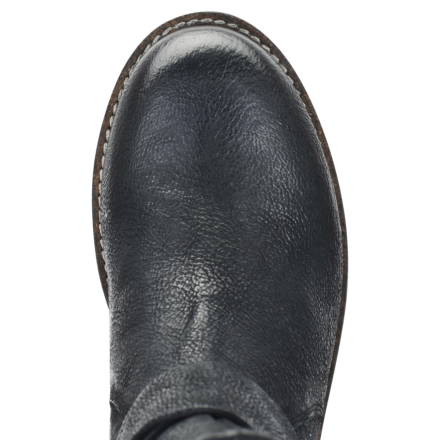 Женские полусапожки на молнии из натуральной кожи Pepe Jeans London Hellen