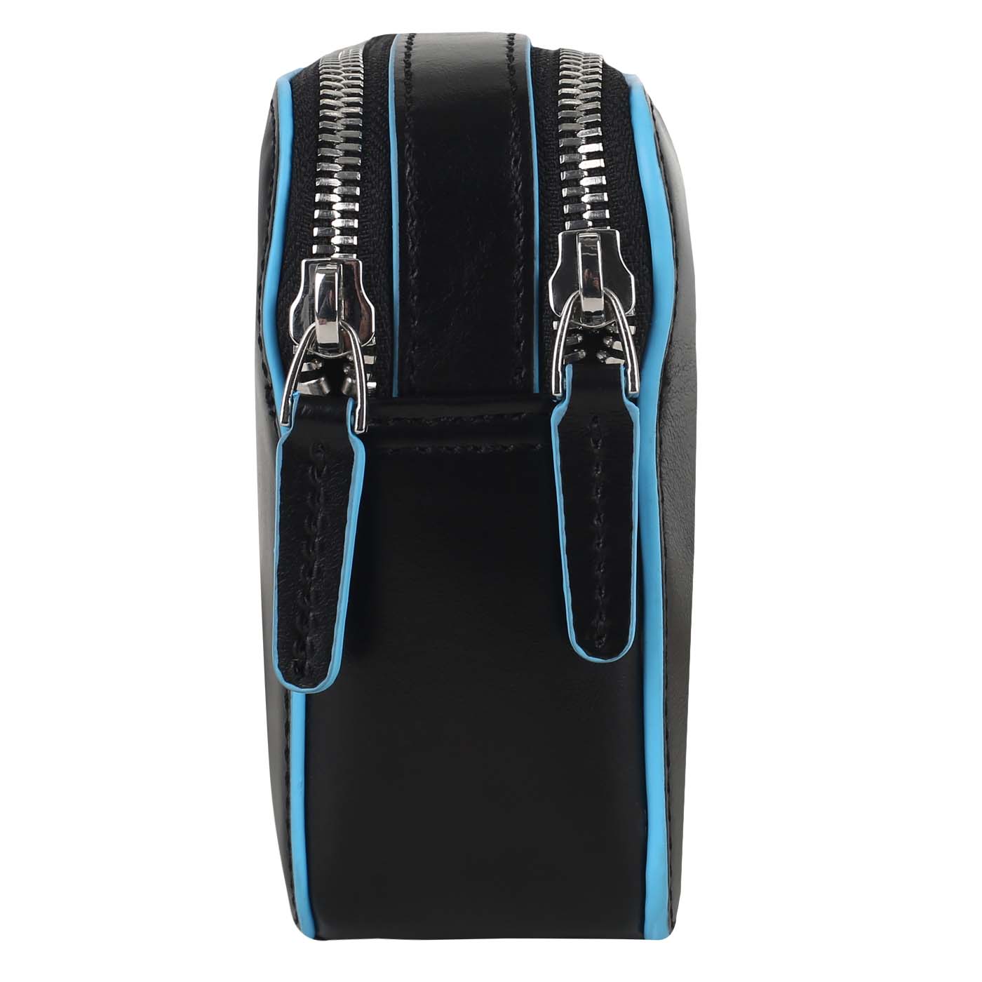 Кожаная барсетка Piquadro Blue square