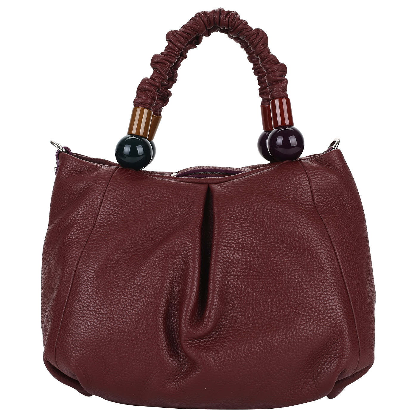 Roberta Gandolfi Красная кожаная сумка