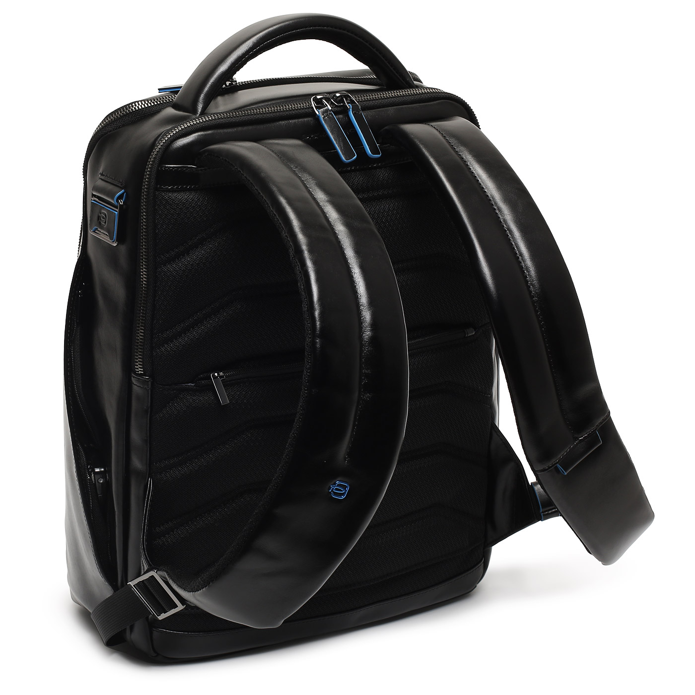 Кожаный рюкзак Piquadro Blue square