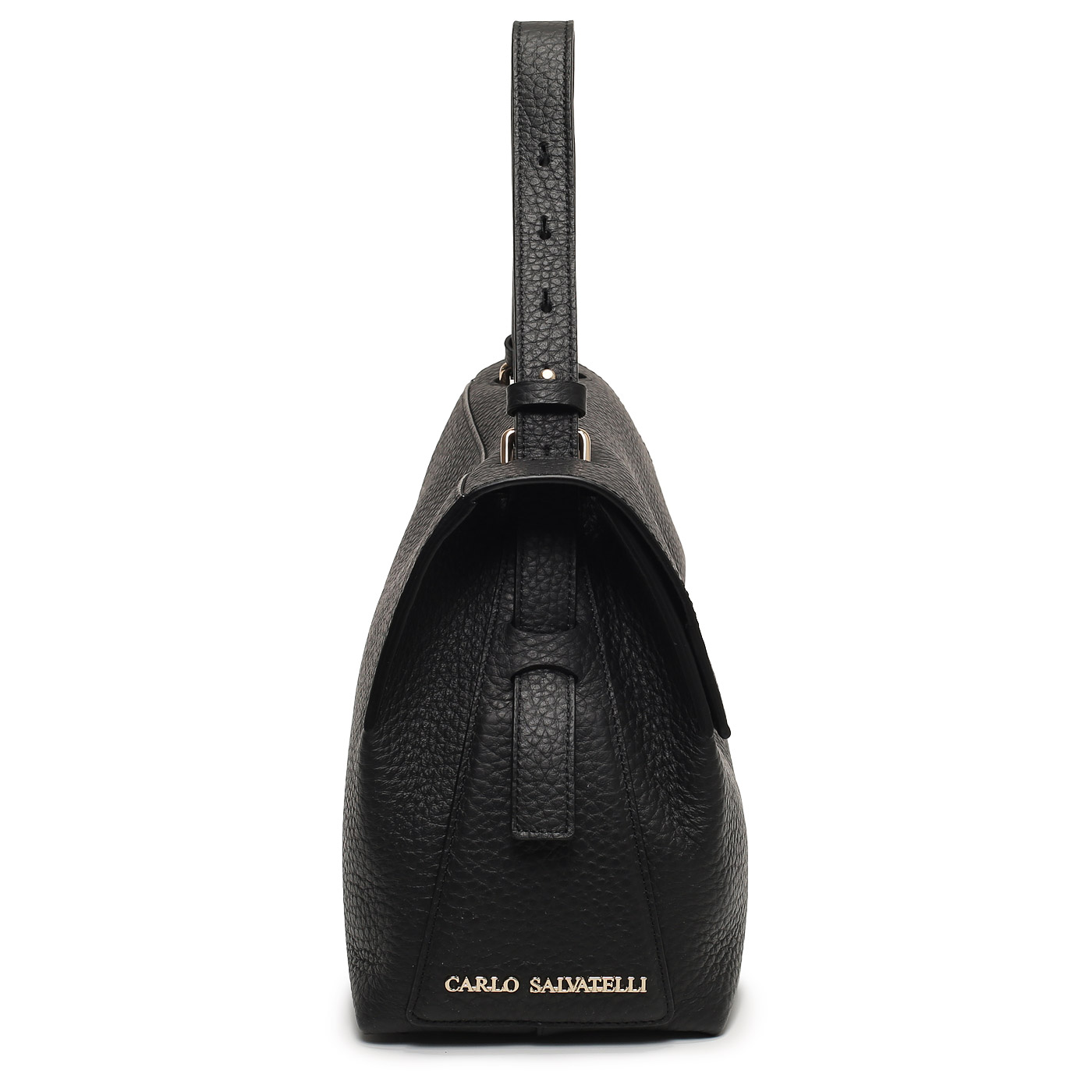 Кожаная сумка Carlo Salvatelli Double