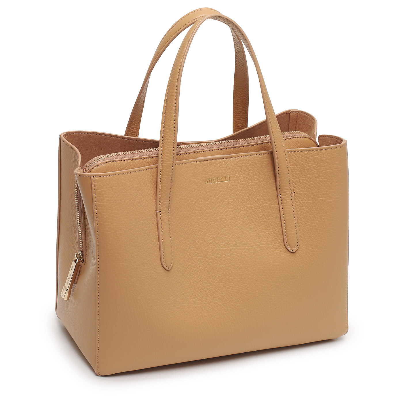 Кожаная сумка Aurelli Soft