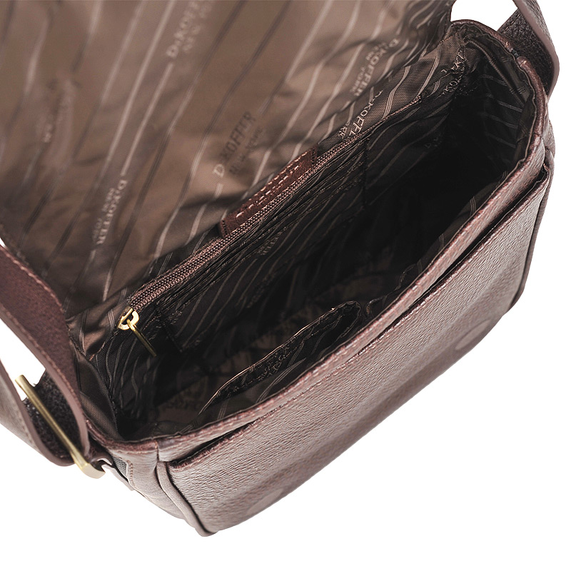 Мужская кожаная сумка Dr. Koffer 