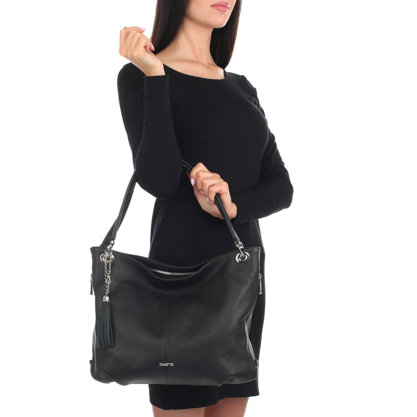 Мягкая вместительная сумка Chatte Lille