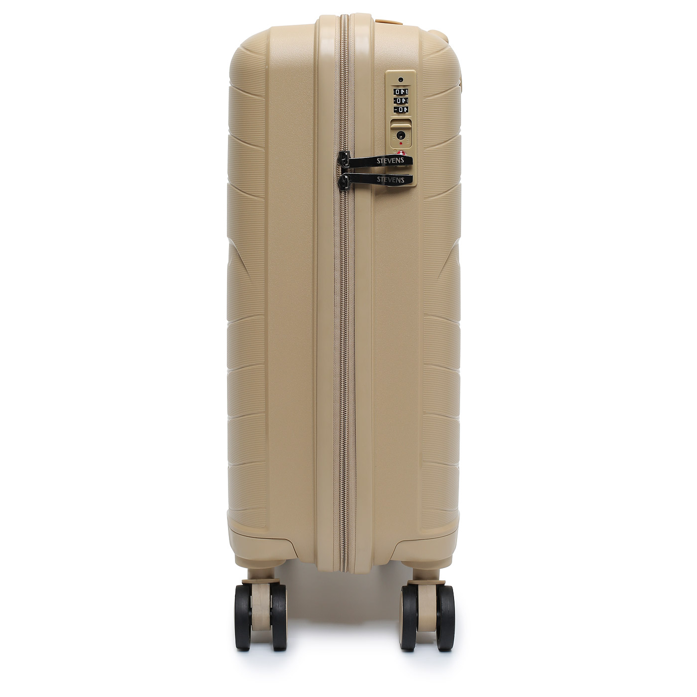 Чемодан для ручной клади из полипропилена Stevens Chrome