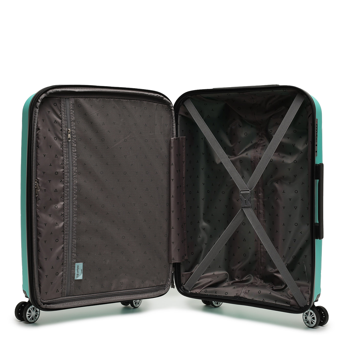 Чемодан средний M из полипропилена Torber 