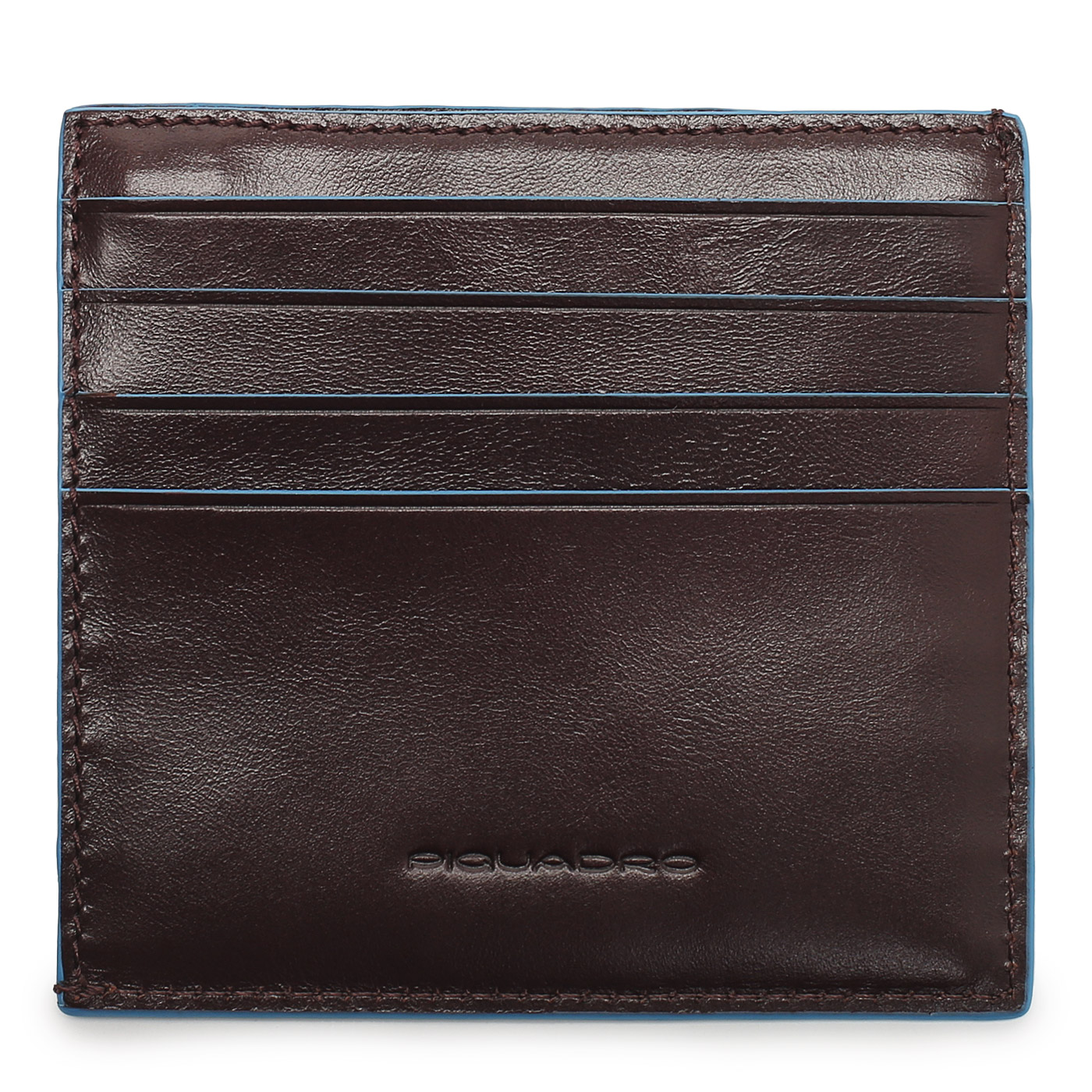 Кожаная визитница Piquadro Blue square
