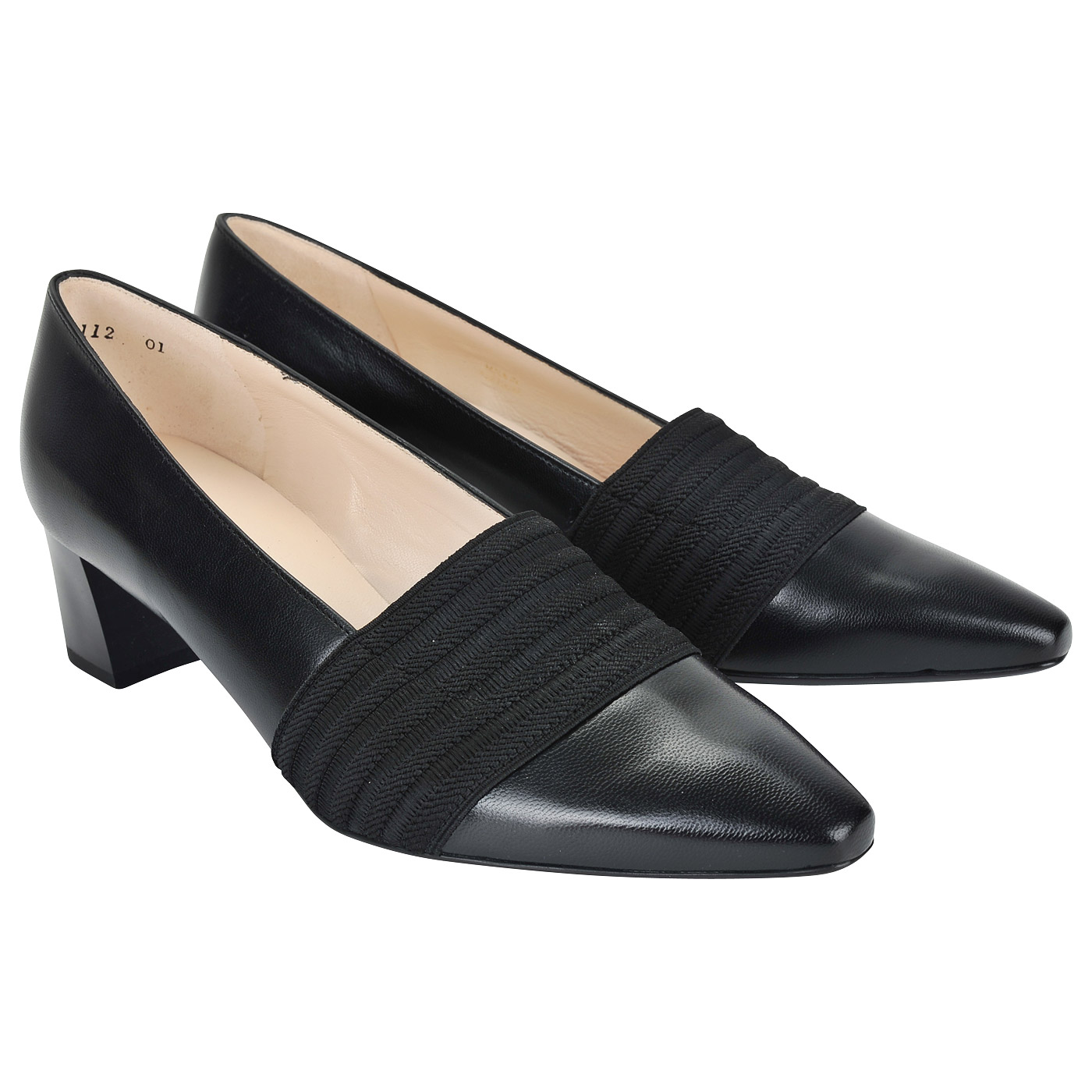 Женские кожаные туфли на низком каблуке Peter Kaiser 