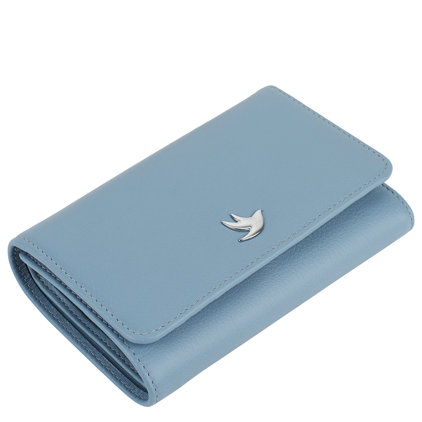 Портмоне складное на кнопке Aurelli Ocean