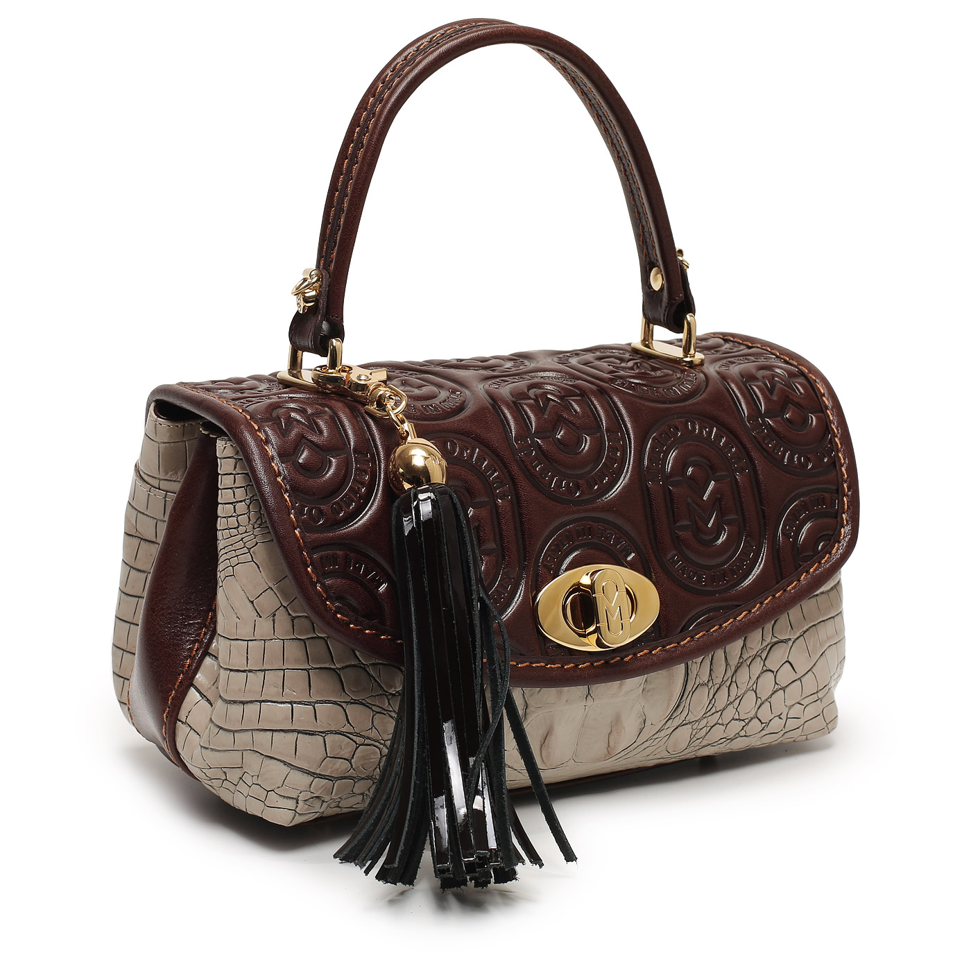 Кожаная сумка Marino Orlandi 