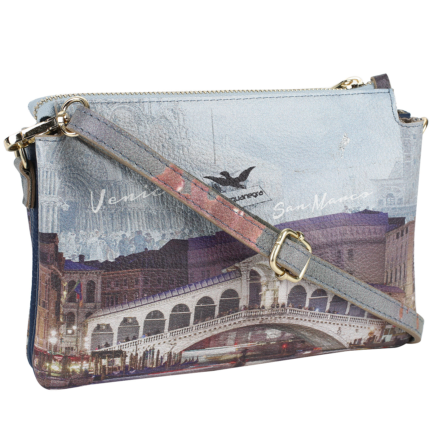 Сумочка с принтом Acquanegra Venezia