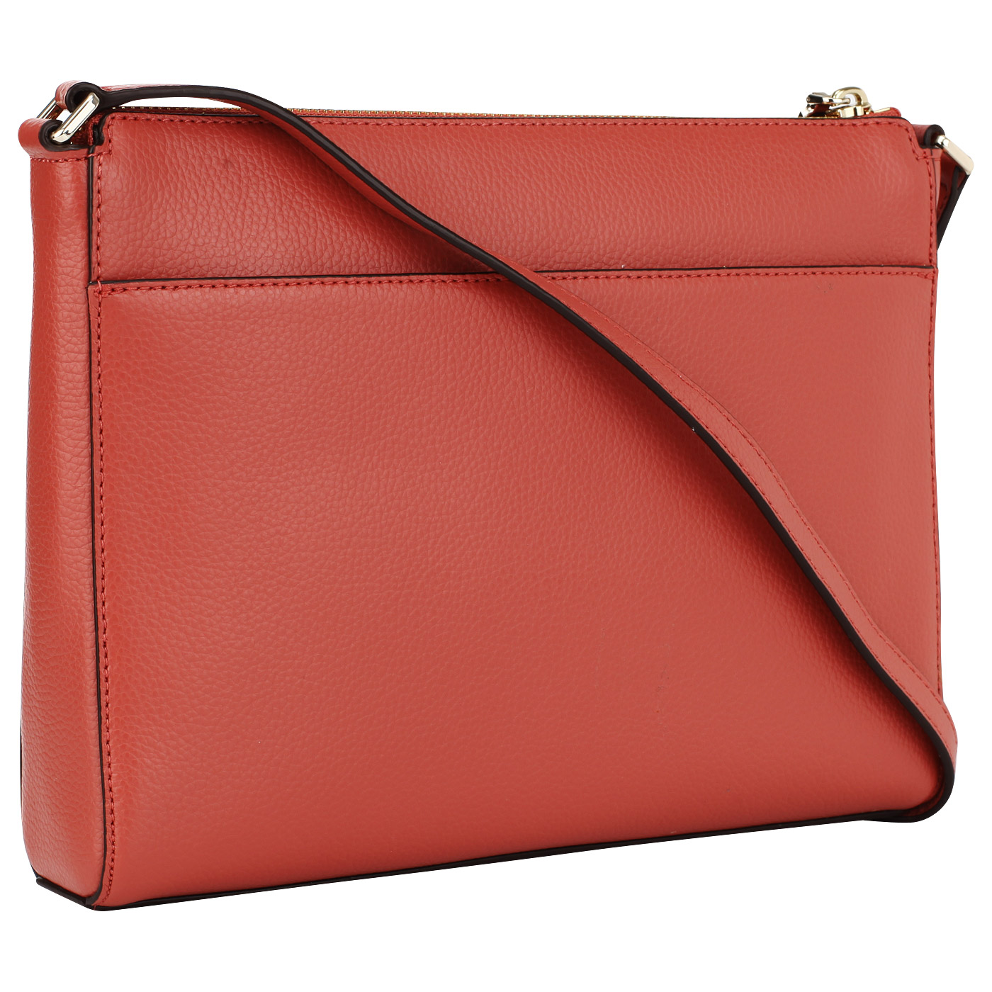 Кожаная сумочка через плечо DKNY Elissa