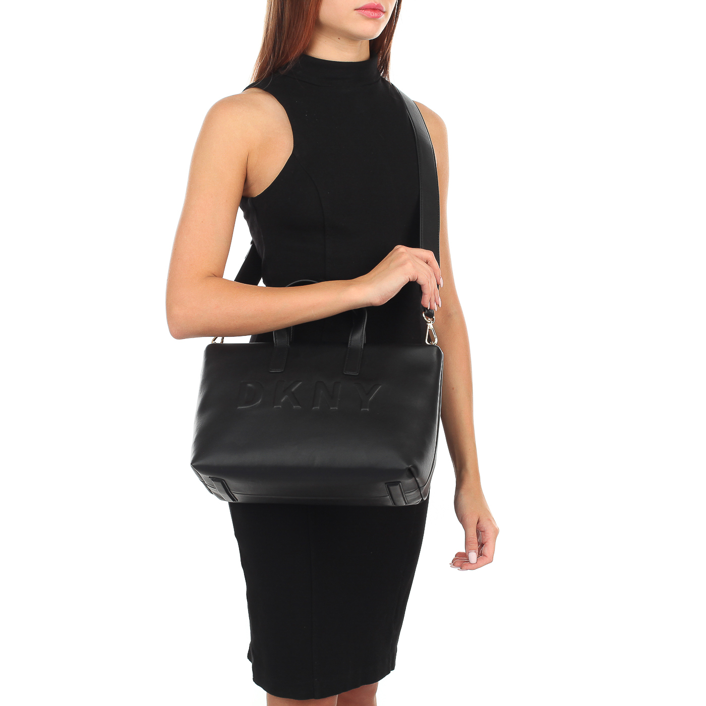 Сумка на молнии со съемным ремешком DKNY Tilly