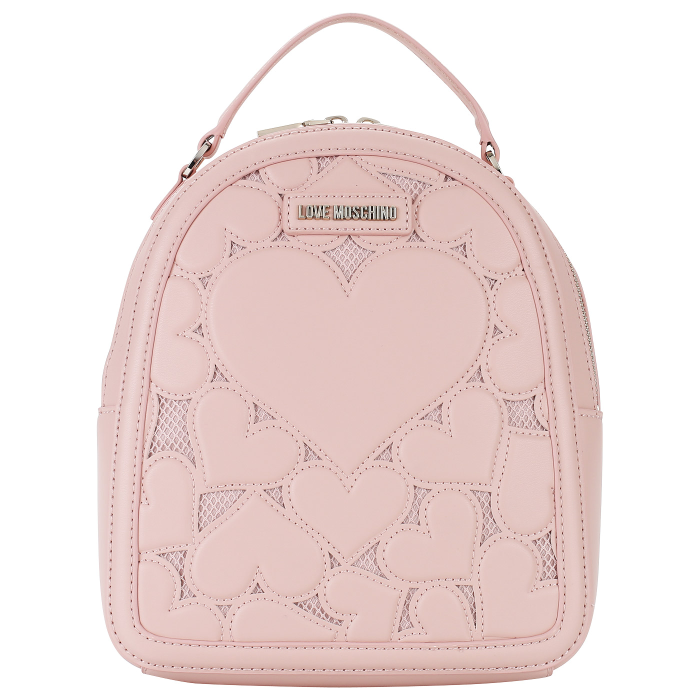Love Moschino Женский рюкзак розового цвета
