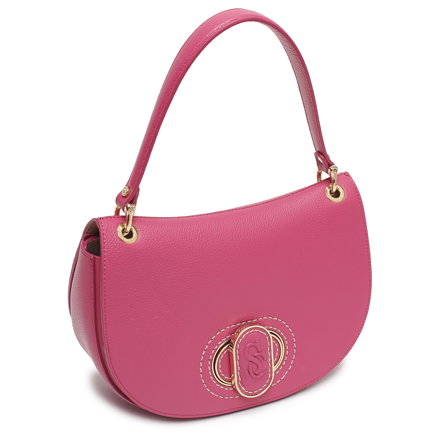 Кожаная сумка Carlo Salvatelli Madeleine gemma