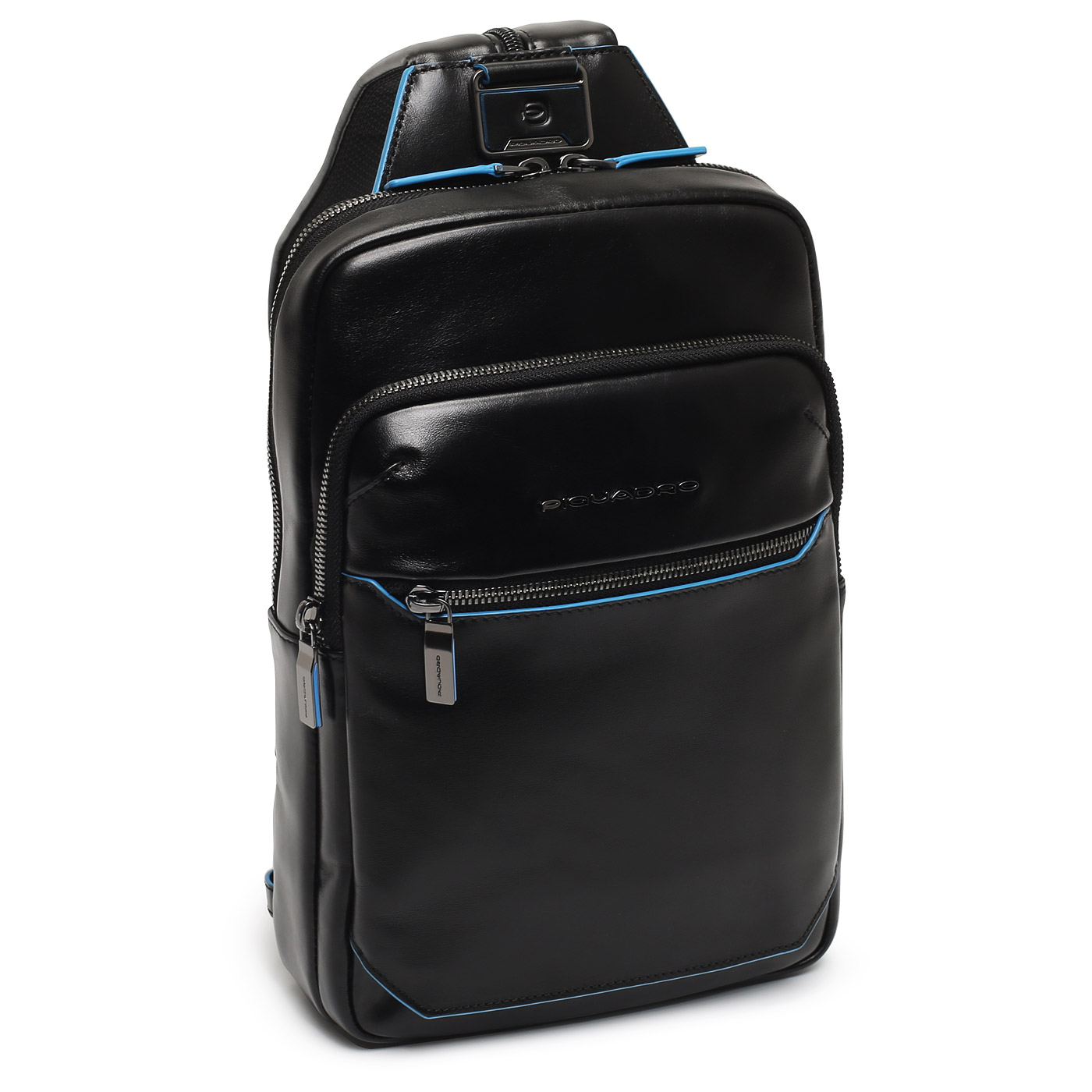 Однолямочный рюкзак Piquadro Blue square