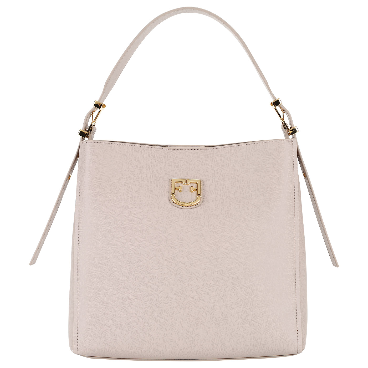 Furla Тисненая кожаная сумка