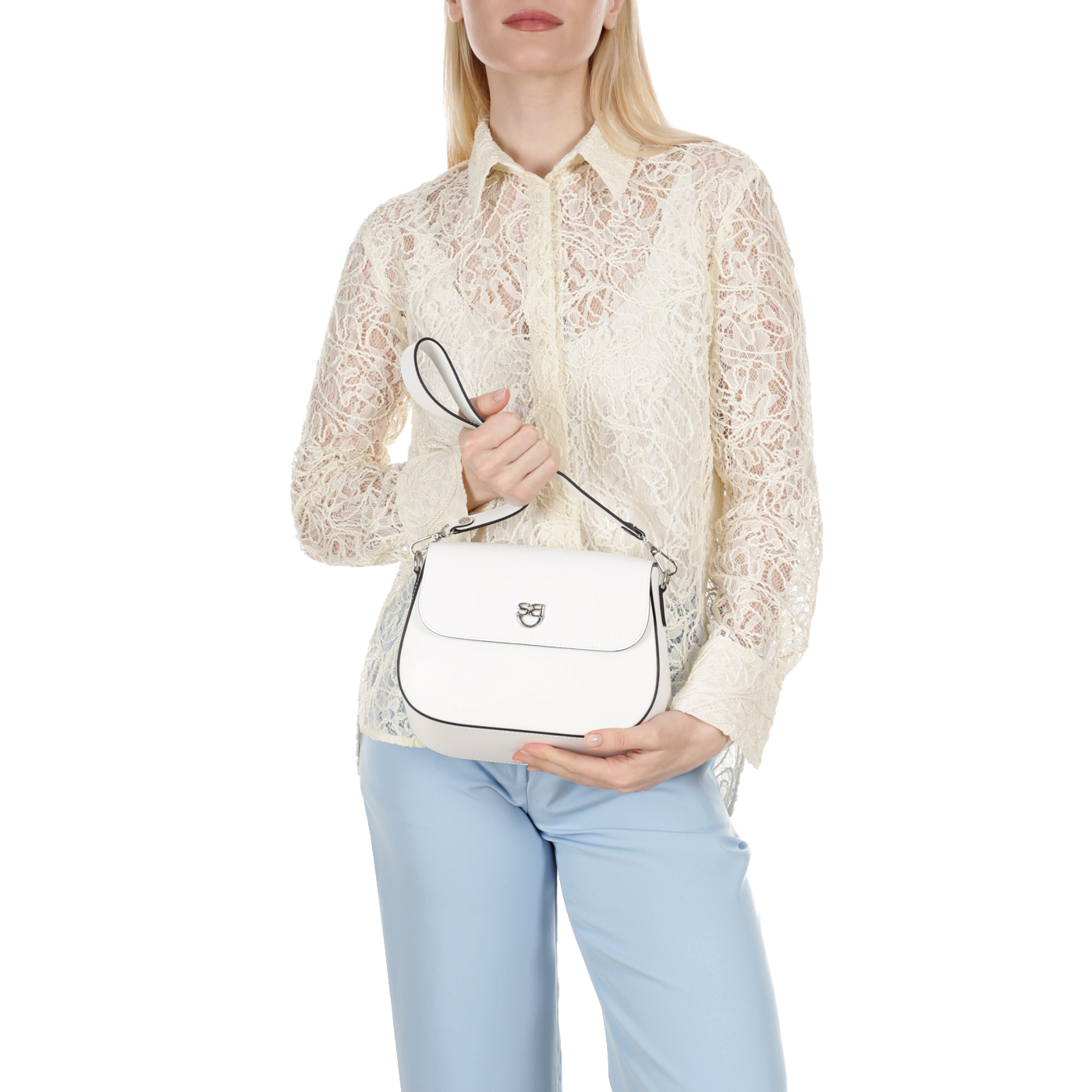 Кожаная сумка Sara Burglar Diva Gem