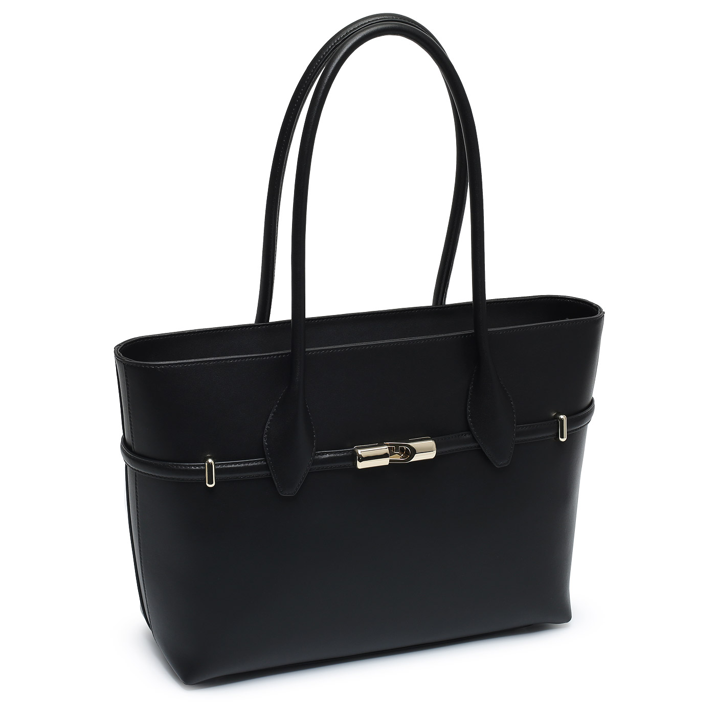 Кожаная сумка Furla Goccia