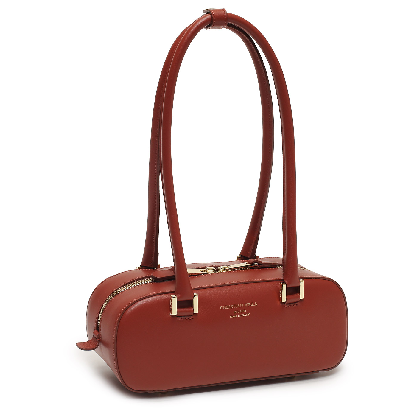 Кожаная сумка Christian Villa Hero