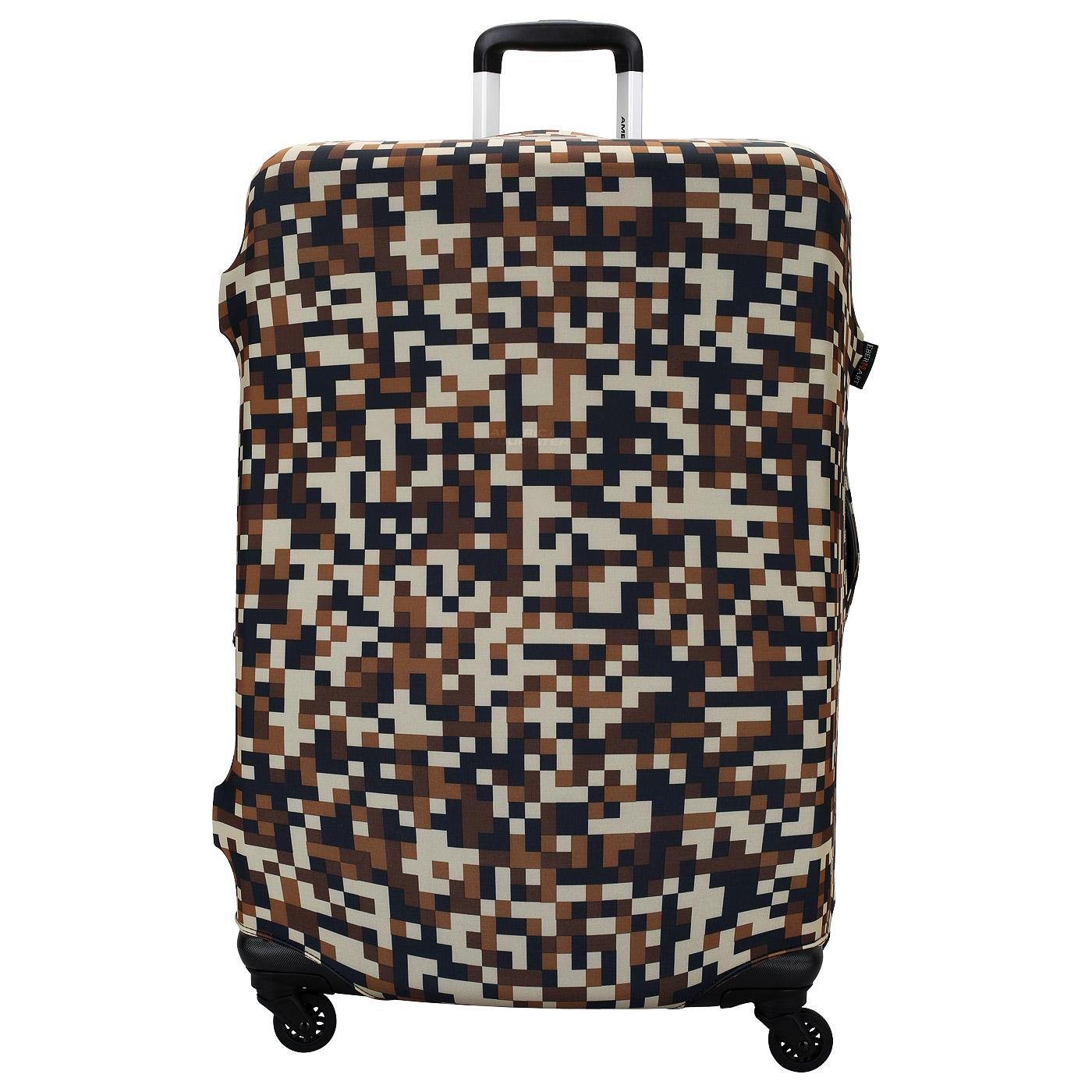 Чехол для чемодана Eberhart Brown Camo Pixels