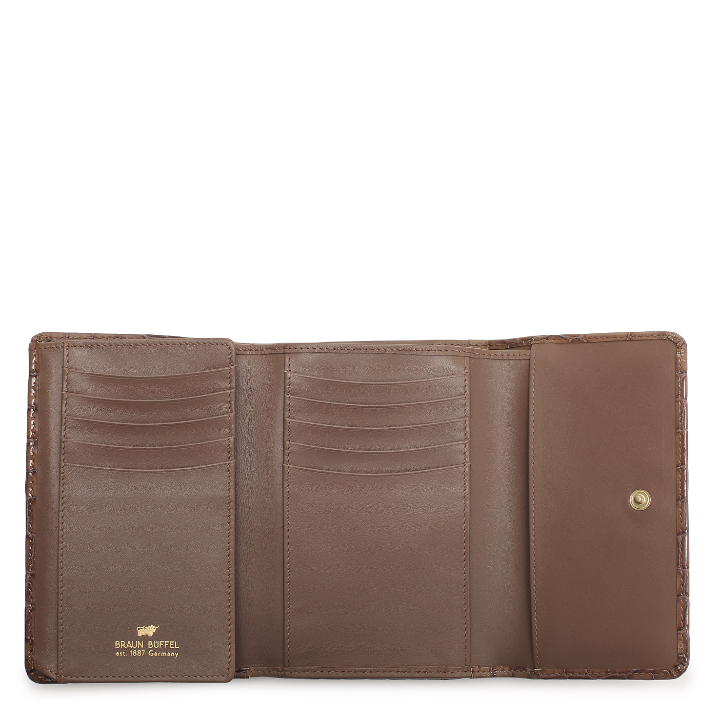 Лакированное складное портмоне Braun Buffel Verona